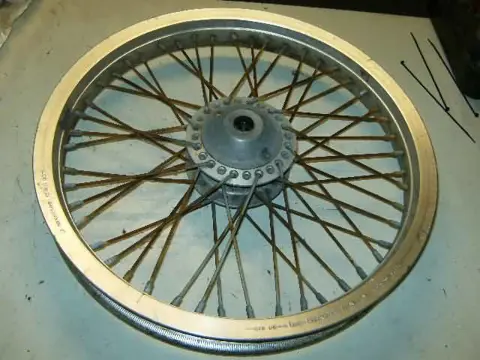 Kawasaki KZ650H Voorwiel aluminium