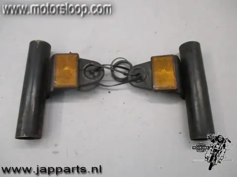 Kawasaki KZ750N Koplamp oren