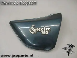 Kawasaki KZ750N Zijkap links blauw