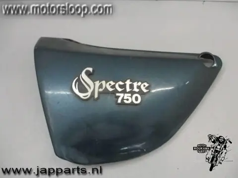 Kawasaki KZ750N Zijkap rechts blauw