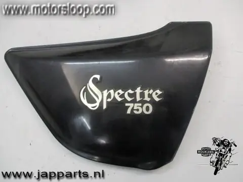 Kawasaki KZ750N Zijkap rechts zwart