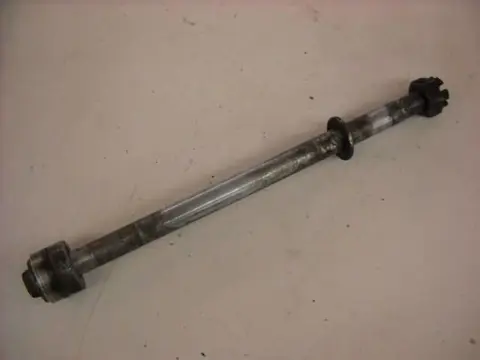 Kawasaki LTD440 Achterwiel As