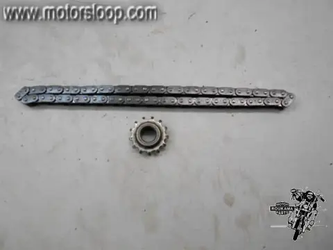 Kawasaki LTD454(EN450) Startmotorketting met tandwiel