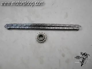 Kawasaki LTD454(EN450) Startmotorketting met tandwiel