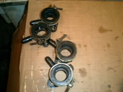 Kawasaki LTD550 (KZ550) Inlaat rubbers (intake rubbers)