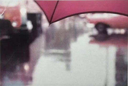 Saul Leiter (1923-2013) - Purple Umbrella 1950s