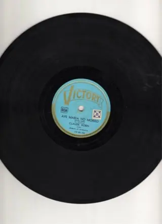 78 toerenplaat, Claude Robin, 1955, gst