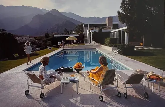 Slim Aarons (1916-2006) - Poolside Gossip