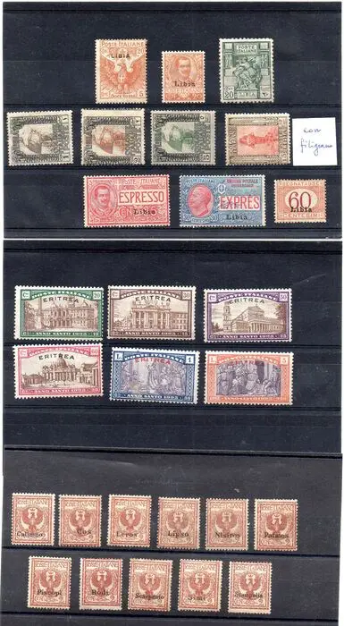 Italië - koloniën (algemene uitgaves) - Italian colonies – mixed lot