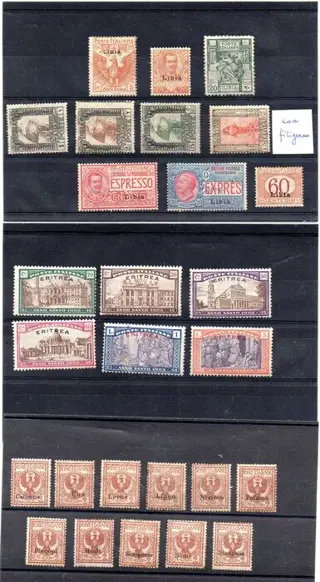 Italië - koloniën (algemene uitgaves) - Italian colonies – mixed lot