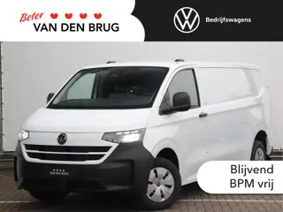 Volkswagen Transporter 2.0 TDI L2H1 30 150pk Automaat | BPM-vrij | Achterdeuren | Camera | Cruise co