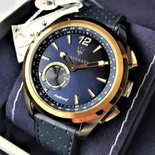 Horloge/klok/stopwatch - Hybrid Technology - Gold - New -