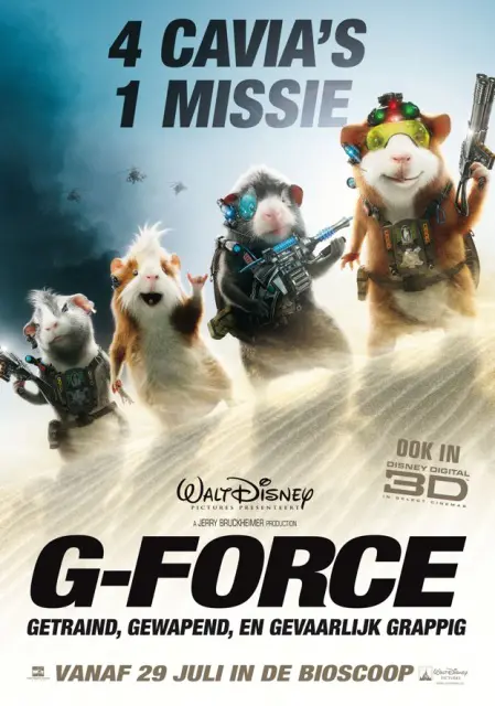 G - FORCE filmposter.