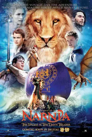 NARNIA : THE VOYAGE OF THE DAWN TREADER filmposter.