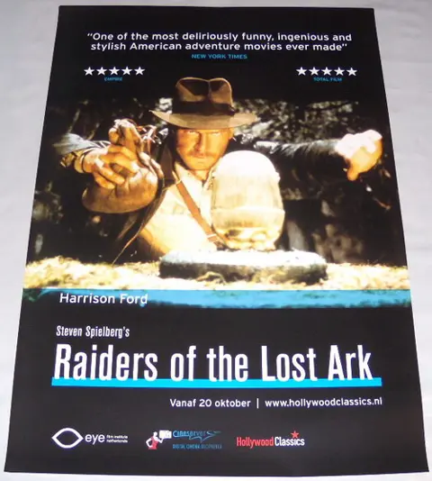 RAIDERS OF THE LOST ARK filmposter.