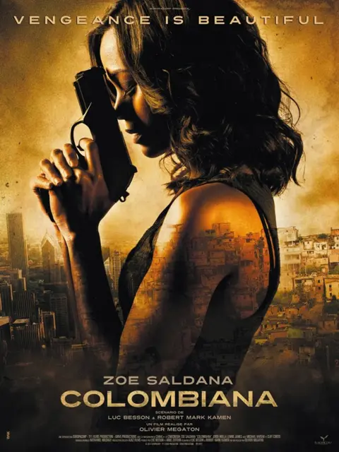 COLOMBIANA filmposter.
