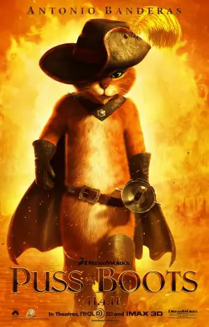 PUSS IN BOOTS filmposter.
