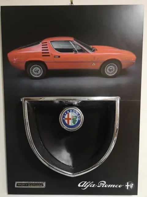 Afbeelding/illustratie - Scudo Alfa Romeo Montreal - Alfa
