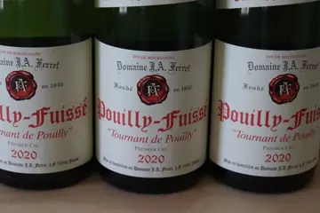 2020 Pouilly Fuissé 1° C ru "Tournant de Pouilly" - Domaine Ferret - Bourgondië - 3 Fles (0,75 liter)