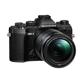 OM System OM-5 Zwart + 14-150mm II