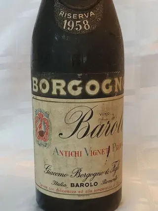 1958 Giacomo Borgogno - Barolo Riserva - 1 Fles (0.72L)