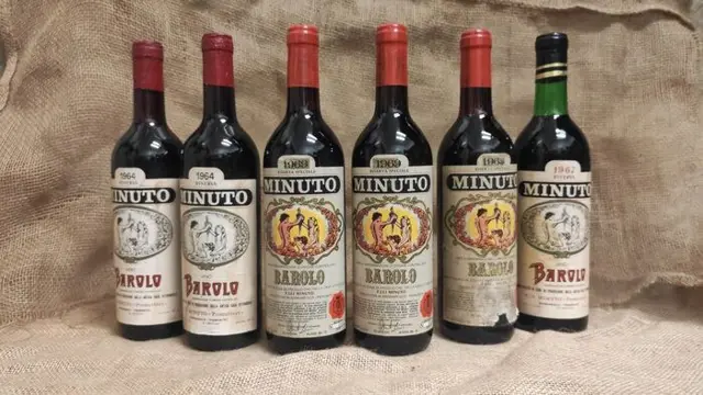 1964 x2, 1967 &amp; 1969 x3F.lli Minuto - Barolo Riserva -