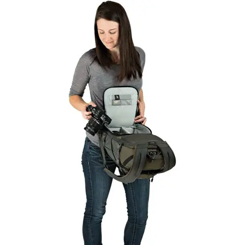 LowePro Flipside Trek BP 250 AW Grey/Dark Green