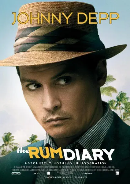 THE RUM DIARY filmposter.