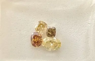 4 pcs Diamanten - 0.52 ct - Kussen &amp; Ovaal - Mix Fancy