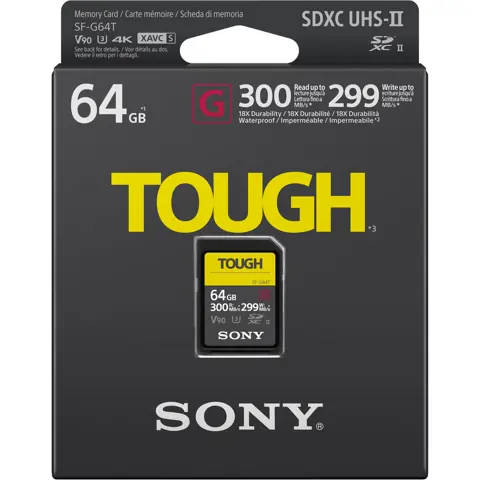Sony 64GB SF-G Tough UHS-II SDXC