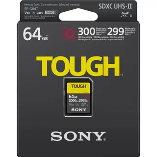 Sony 64GB SF-G Tough UHS-II SDXC
