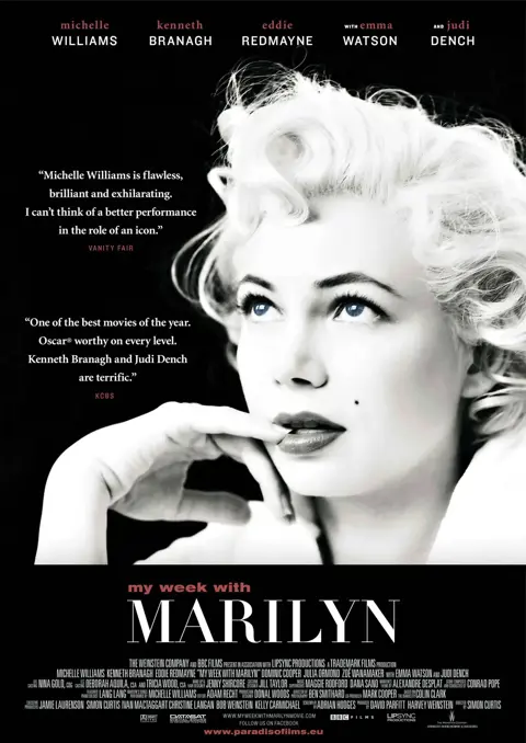MY WEEK WITH MARILYN filmposter.