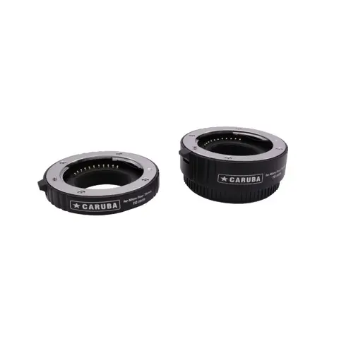 Caruba Tussenringen set voor Micro 4/3 Chroom (versie II)