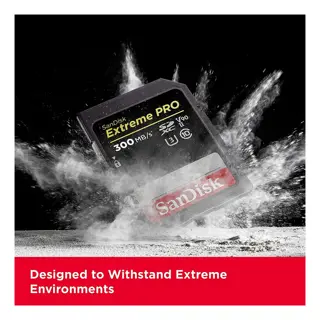 SanDisk SDXC Extreme Pro 64GB 300MB/s C10 UHS-II V90