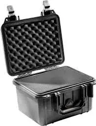 Peli™ (Protector) Case 1300 Black 25,1x17,8x15,5cm (plukschuim interieur)