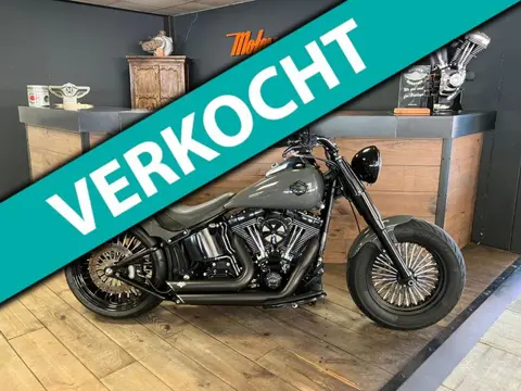 Harley Davidson FLSTF 103 Fatboy Custom 260 Rear Big Spoke Vance & Hines