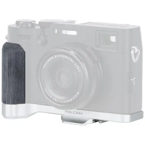FALCAM F22&F38 Quick Release L-Shaped Handle Silk Silver (For FUJIFILM X100 VI)