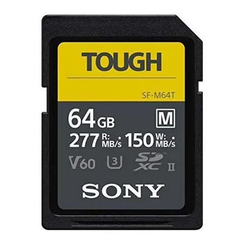 Sony SDXC 64GB UHS-II Tough R277/W150 MB/s