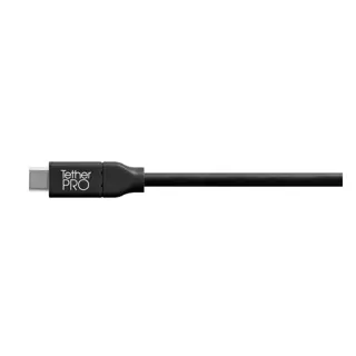Tether Tools TetherPro USB-C to USB-C Right Angle - Black