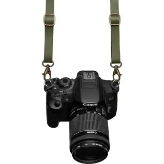 The Hantler Camera Neck strap Army green