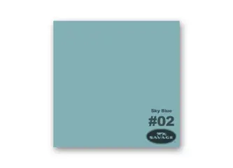 Savage Achtergrondrol 1,38 x 11 - Sky Blue (nr 02)