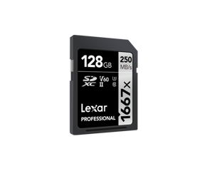 Lexar SDXC Professional 128GB 1667x UHS-II