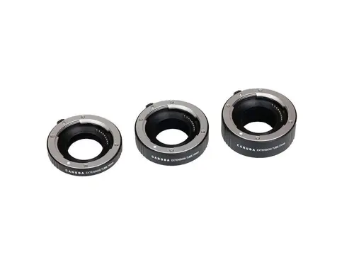 Caruba Tussenringen set voor Canon M Aluminium