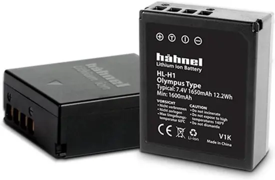 Hahnel HL-H1 Li-Ion accu vervanger voor Olympus BLH-1