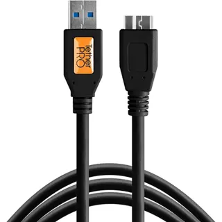 TetherTools TetherPro USB 3.0 To Micro-B 15' (4.6m) Black