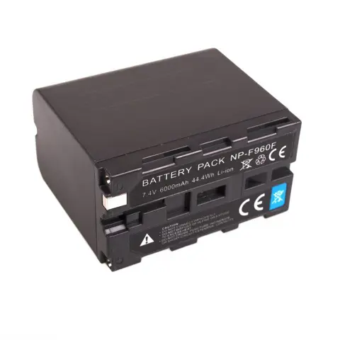 Falcon Eyes Reserve Accu NP-F960F voor MV-AD2