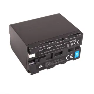 Falcon Eyes Reserve Accu NP-F960F voor MV-AD2