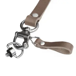 The Hantler Wrist strap - quick release Warm Taupe