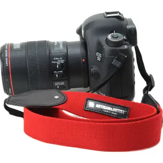 Artisan & Artist ACAM 112A Acrylic Camera Strap Black