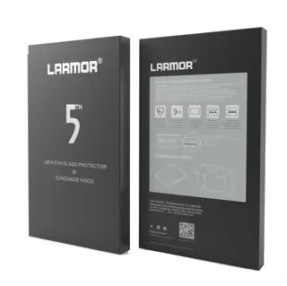 GGS V Larmor 5th Gen Screen Protector en Sunshade Hood voor Canon 5D Mark IV